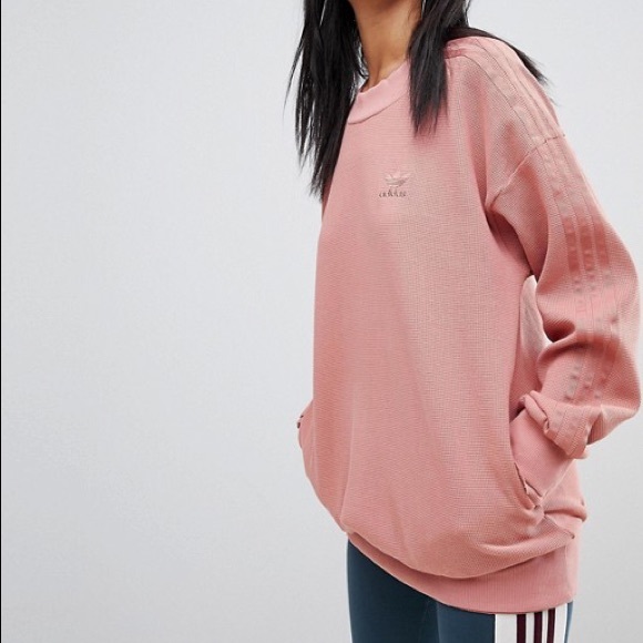 adidas Tops - Oversized adidas originals tubular sweatshirt